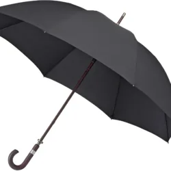 FALCONE XL golfparaply i sort, åben set fra siden
